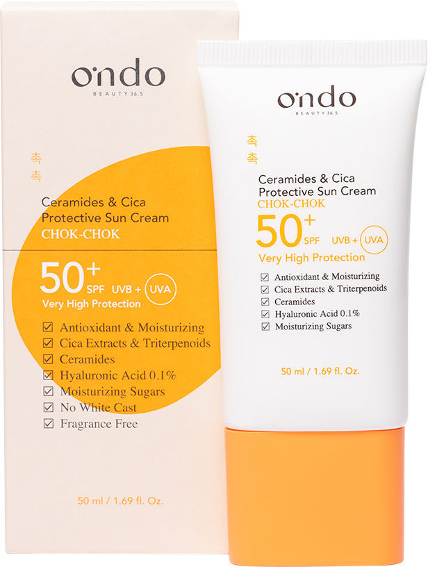 Ondo Beauty 36.5 Ceramide & Cica protective sun cream 50 ml