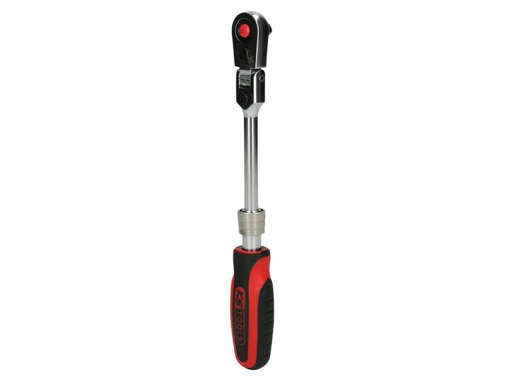 KS TOOLS 1/4\ SlimPOWER cliquet réversible articulé télescopique 72 dents - 914.1420