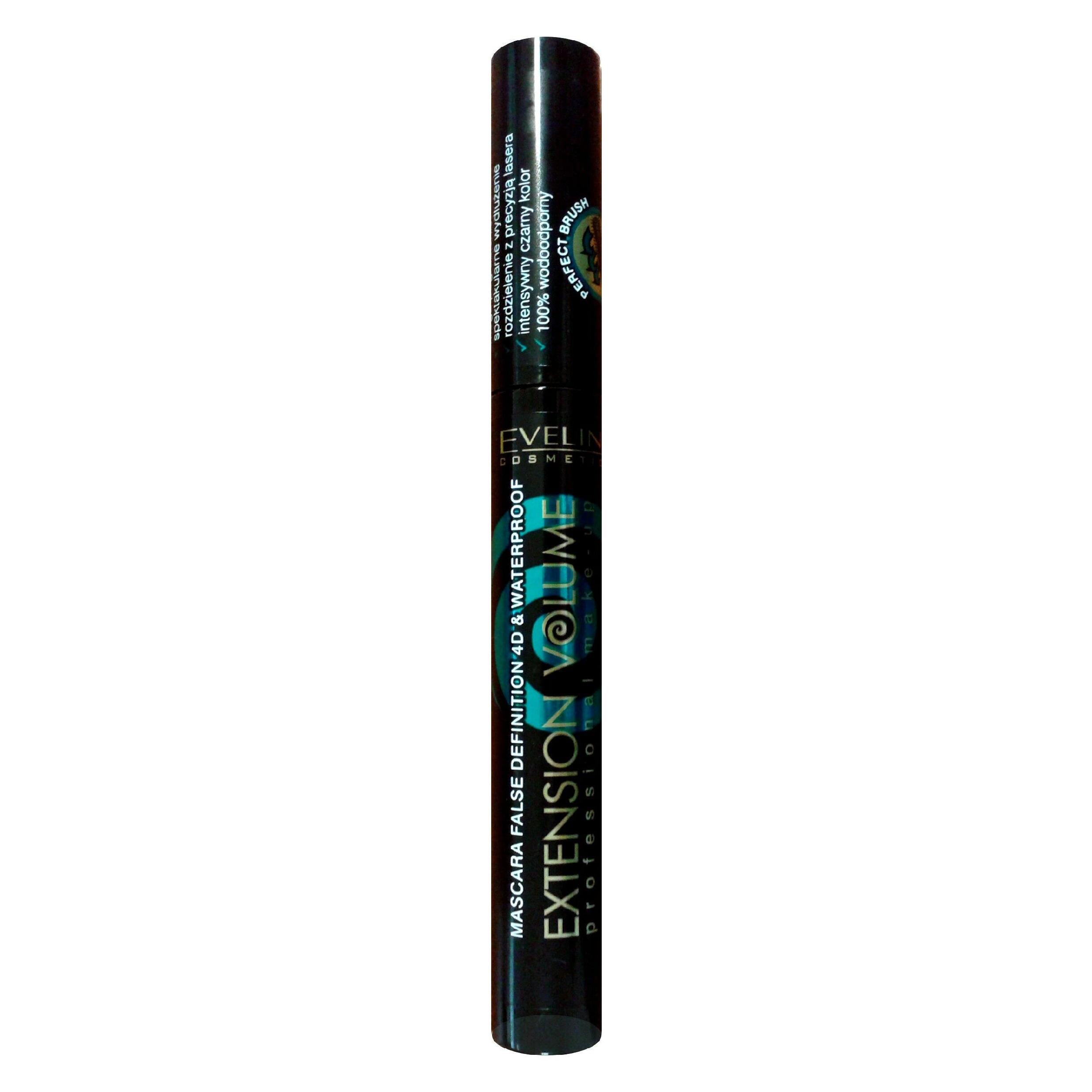 Eveline Extension Volume Waterproof Mascara Waterproof Mascara 10Ml (Black) (081524)