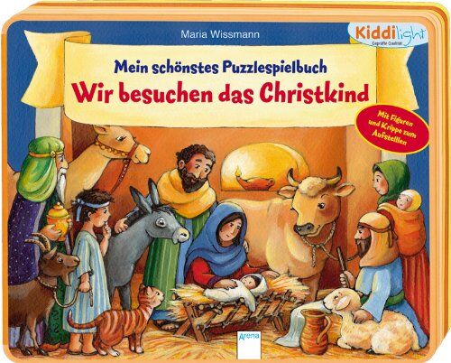 Maria Wissmann - Mein schönstes Puzzlespielbuch - Wir besuchen das Christkind - Preis vom 09.10.2026 07:28:09 h