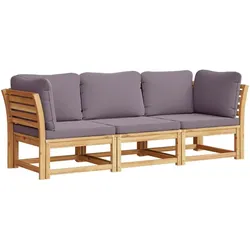 vidaXL, Gartenlounge, Yamonano (3-Sitzer)