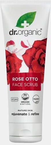 DR. ORGANIC ROSA DAMASCENA BIO EXFOLIANTE FACIAL 125ML