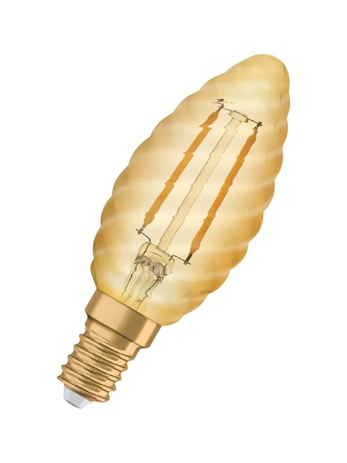Osram LED-Lampe Vintage 1906 Candle Twisted 120lm 1.5W/824 Gold E14