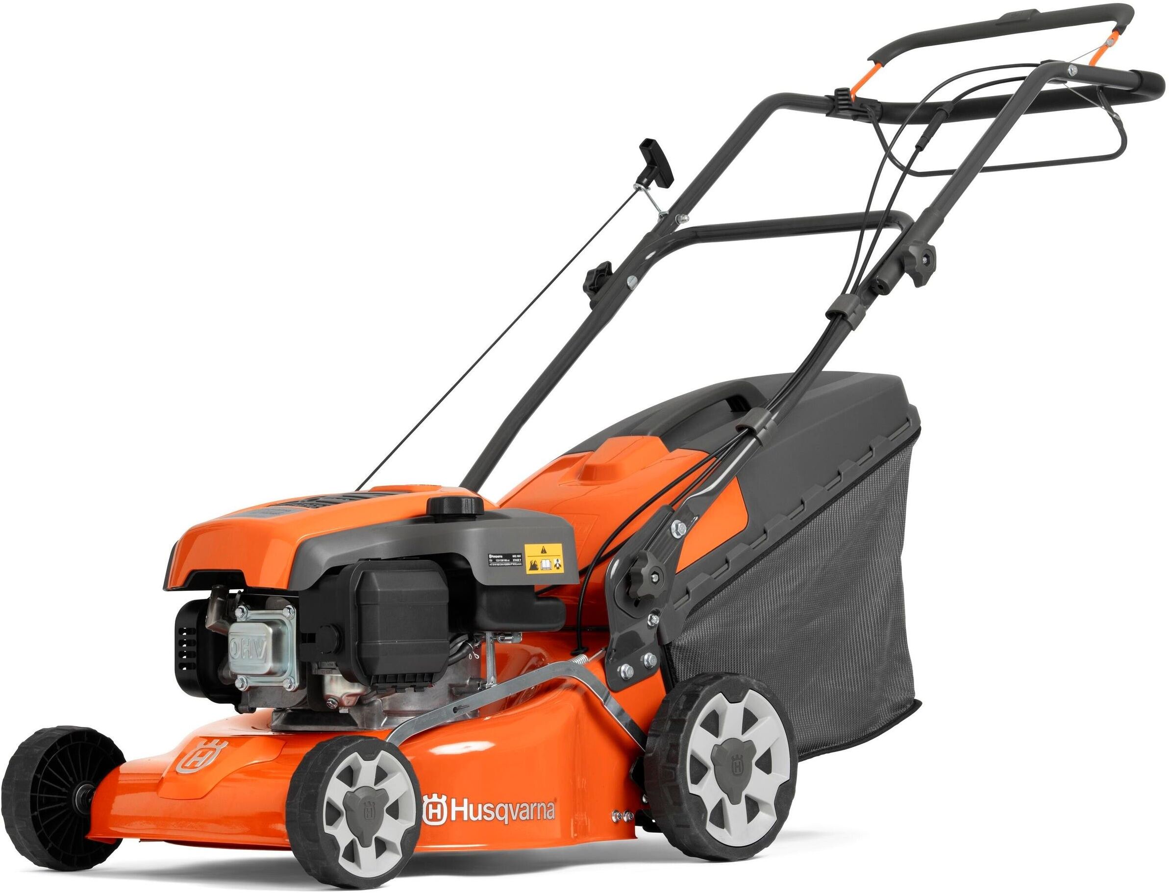 Benzinrasenmäher HUSQVARNA "LC 140P", orange, Rasenmäher, Benzinrasenmäher orange Einheitsgröße