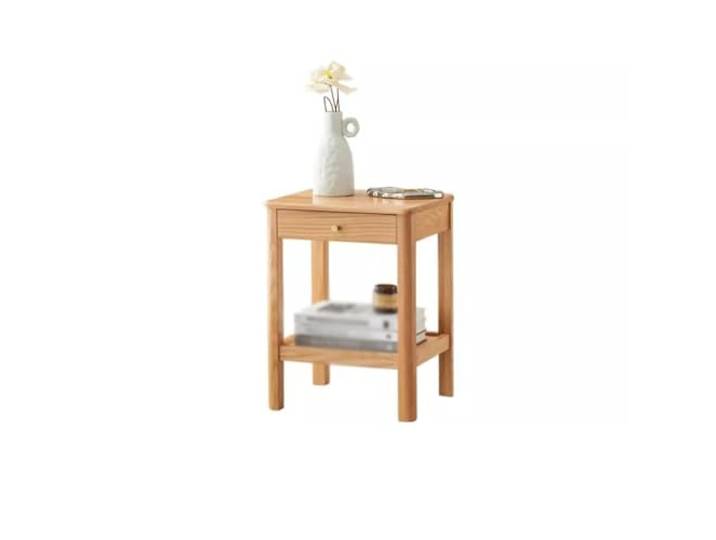 YCCHAH Sofatisch Beistelltisch aus massivem Holz, Ecktisch, Kleiner Couchtisch, modern, minimalistisch, Wohnzimmer, Zuhause, Sofa, Schrank Wohnzimmer-Beistelltisch