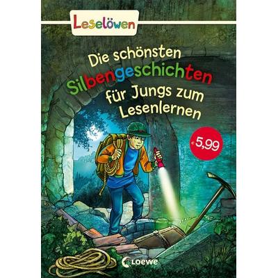 Leselöwen - Das Original: Die schönsten Silbengeschichten für Jungs zum Lesenlernen, Gebundene Ausgabe von Michaela Hanauer,Thilo,Alexandra