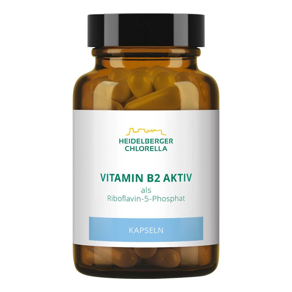 Heidelberger Chlorella GmbH Vitamin B2 Aktiv Kapseln 09894625