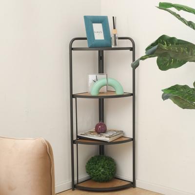 Cheungs Lefeld 4 Tier Foldable Corner Shelf