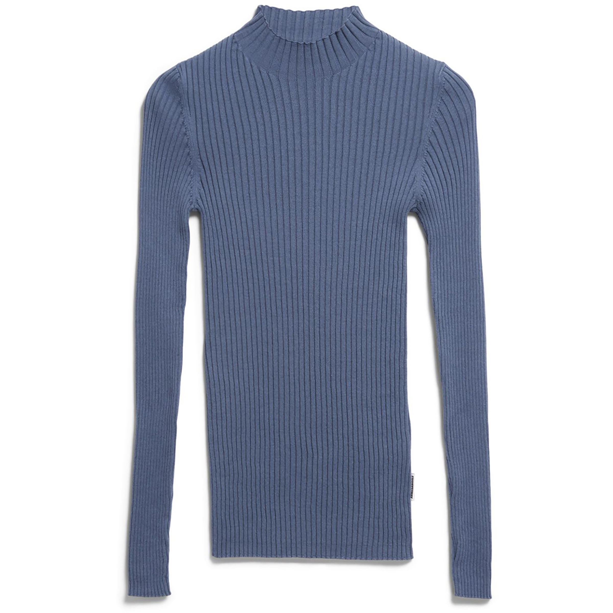 Armedangels Alaania Damen Longsleeves blau Größe XS Lifestyle Hautfreundlich