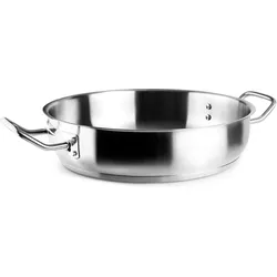 Lacor Gastro, Pfanne + Kochtopf, Silber