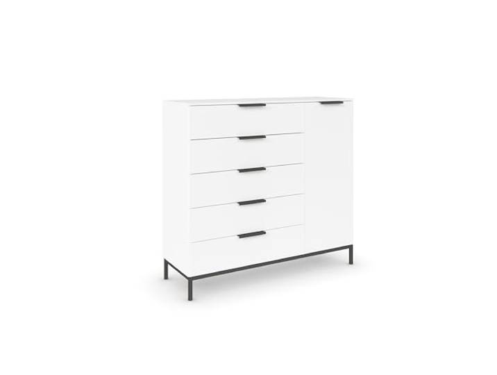 Rauch Möbel Flipp, Kommode, Farbe Weiß, Breite 120 cm