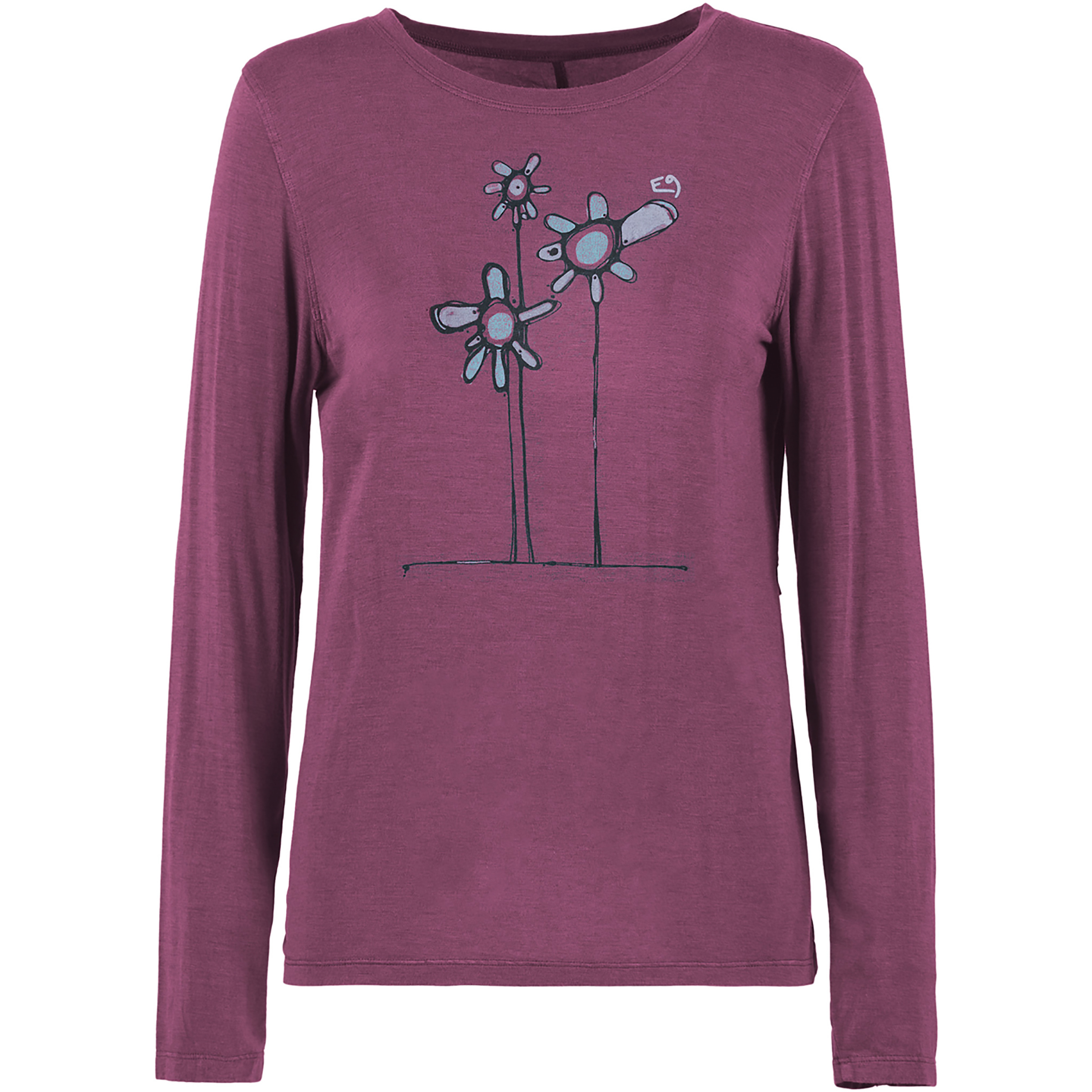 E9 Marika Damen Longsleeves lila Größe L Lifestyle | Bouldern Hautfreundlich