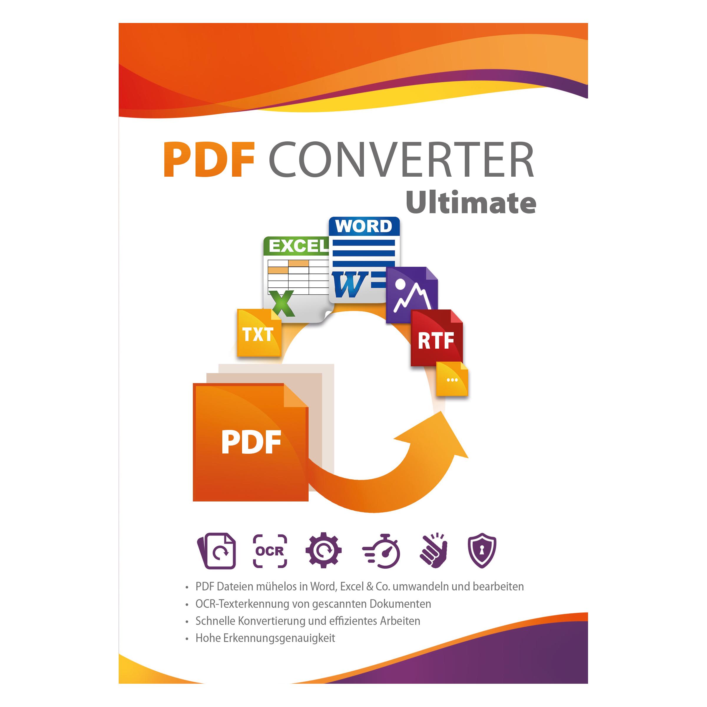 Markt + Technik PDF Converter Ultimate Download Code (1 User, 1 Geräte/User, unbegrenzt) (90827)