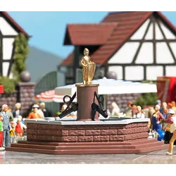 BUSCH 7728 H0 - Mini-Welt: Marktbrunnen