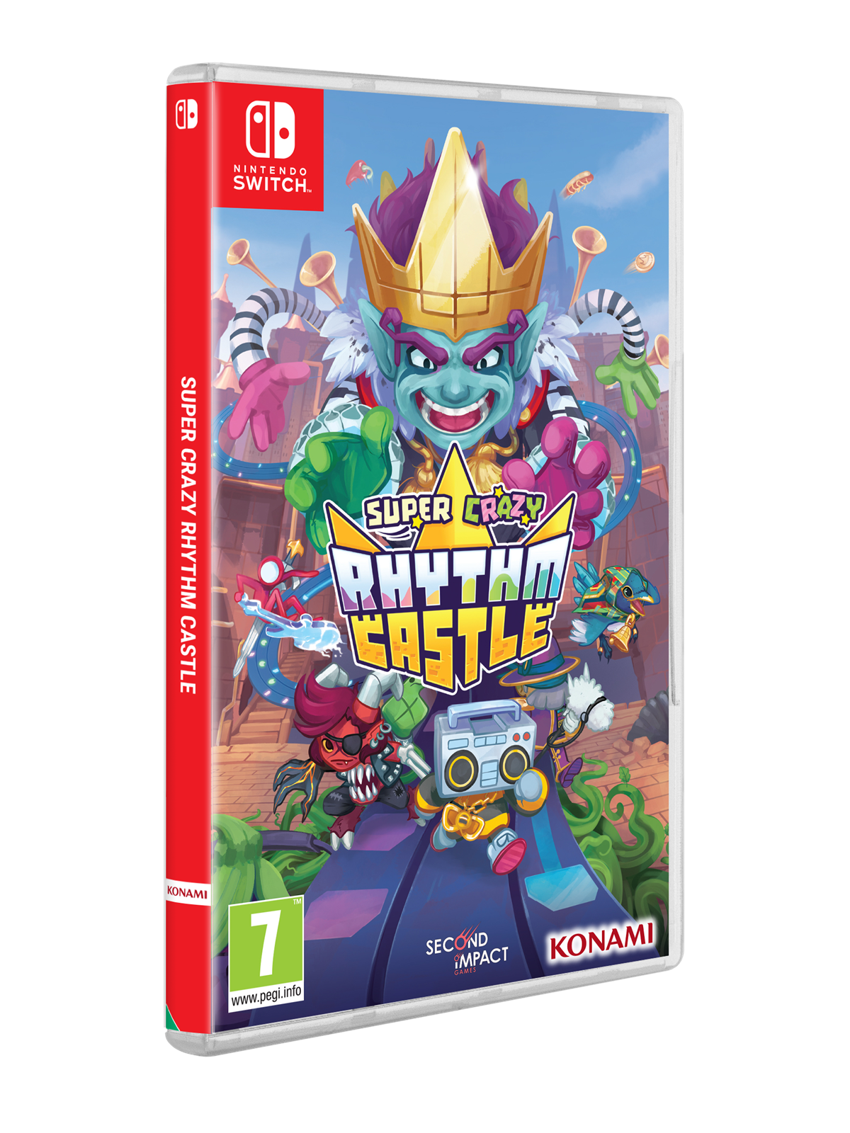 Super Crazy Rhythm Castle - Nintendo Switch - Musik - PEGI 7