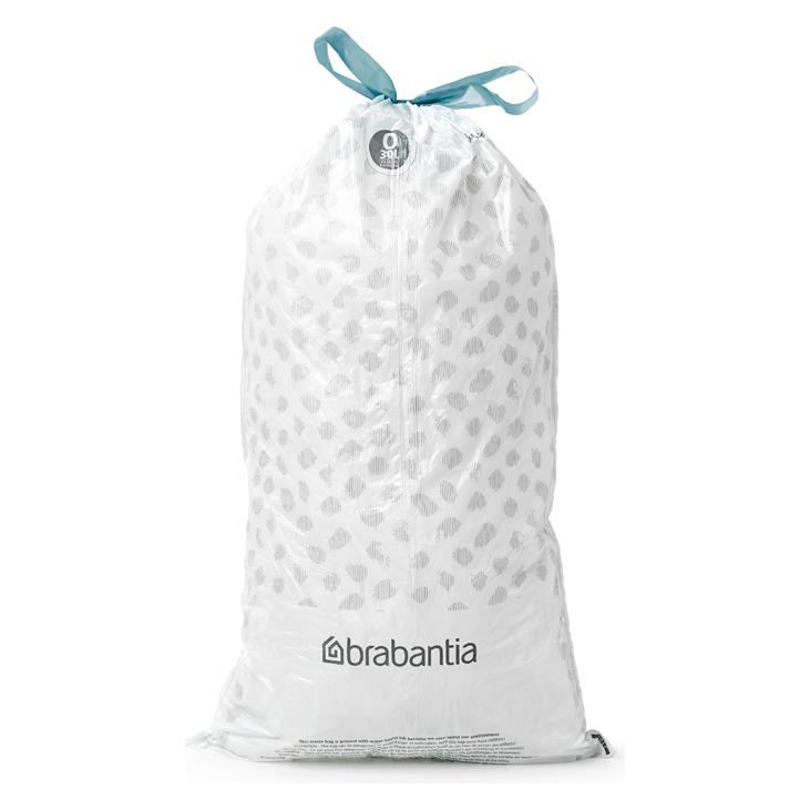 Brabantia PerfectFit Müllbeutel Typ O 30 L, 40 Stck (40x, 30 l) (12 48 46)