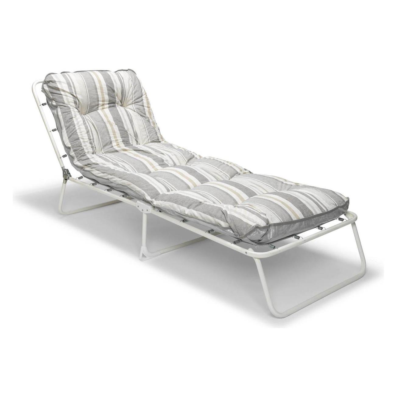 Best Sonnenliegen Wörthersee grau Stahl (180 cm) (37450035)