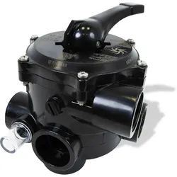 SPECK 6-Wege-Side-Ventil schwarz BADU Mat R 41/3 GK, 1 1/2"