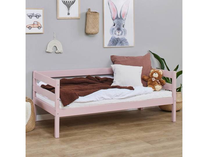 Kinder-/Jugendbett Comfort rosa, LF: 70x160 cm