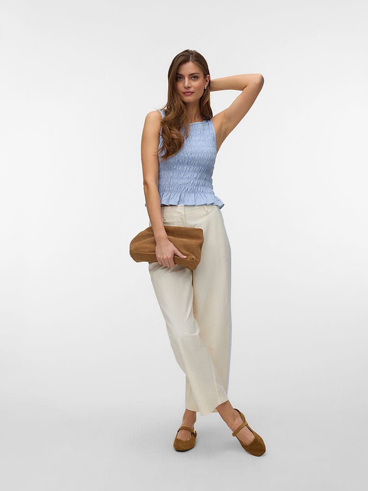 Vero Moda Top in Hellblau - M