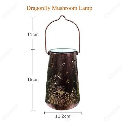 Uplifted Finds Solar Hollow Iron Hummingbird Lantern   Waterproof Outdoor Courtyard Garden Projection Decor d