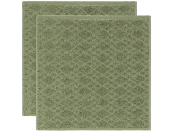 Vossen Küchentuchset Urban Grid Grün Baumwolle 2-tlg - Farbe: Matcha