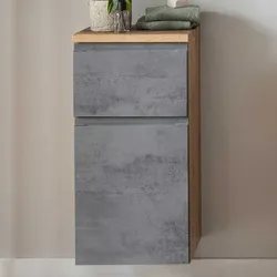 Bad Unterschrank Wandmontage mit Füßen Made in Germany