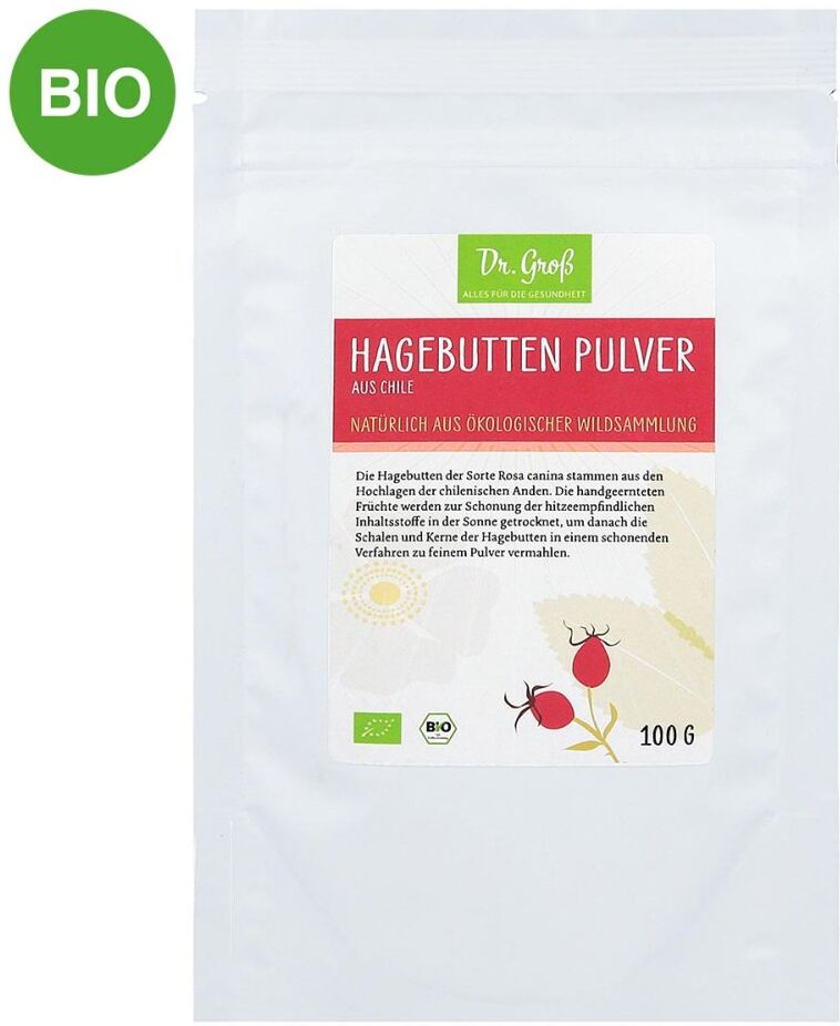 Hagebutten Pulver bio