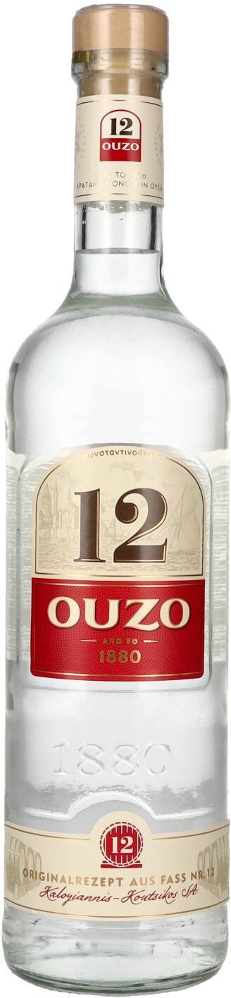 12 Ouzo Ouzo 12 38% Vol. 0,7l