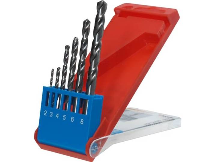 kwb Silver Star HSS-G Metaalborenset, 6-delig, voor alle gangbare boormachines
