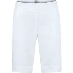 girls golf Bermuda Shorts Square White, weiss
