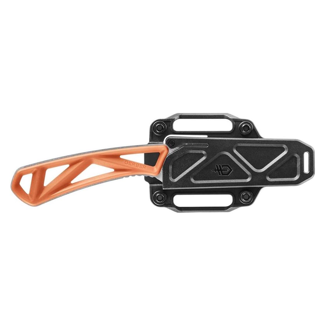 Gerber Gear Gerber Jagdmesser EXO-MOD DROP POINT, orange, Fulltang, rostfreier Stahl 7CR17MoV, Polypropylen,... (9.60 cm) (30-001797)