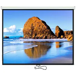 Maclean MC-594 (100", 3:4), Leinwand, Schwarz, Weiss
