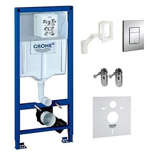 Grohe Rapid SL 5in1 Set inkl. Spülkasten, Betätigungsplatte & Einwurfschacht (39449000)