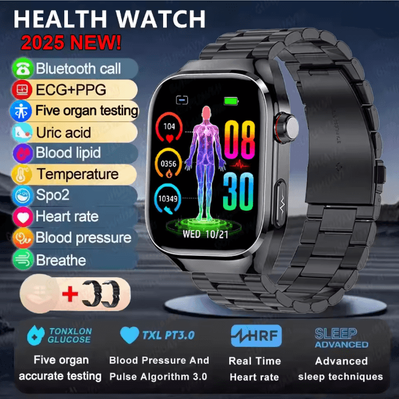 Inspire Essentials VitalScan Pro Health Monitoring Smart Watch With Bluetooth Calling 15