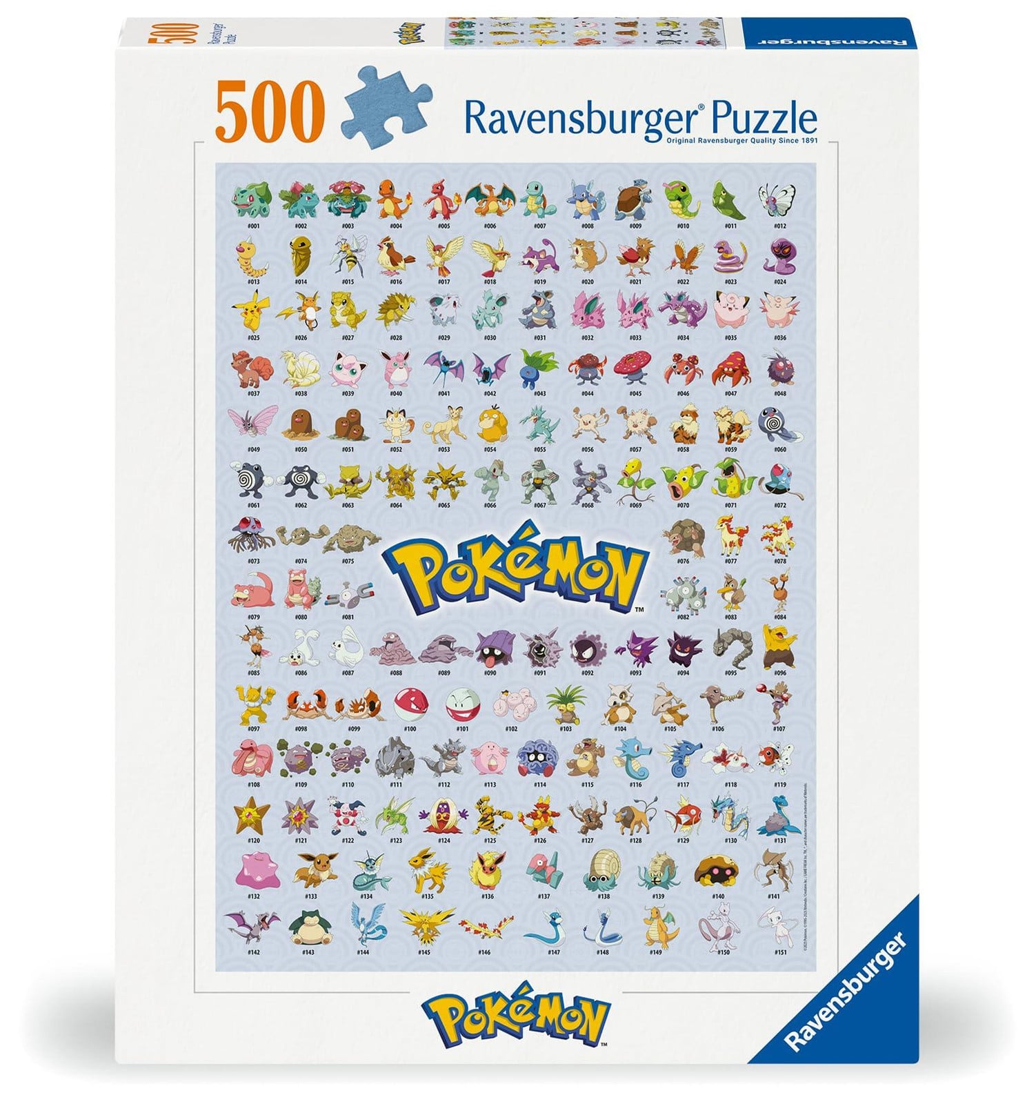 Ravensburger Puzzel 500 stukjes
