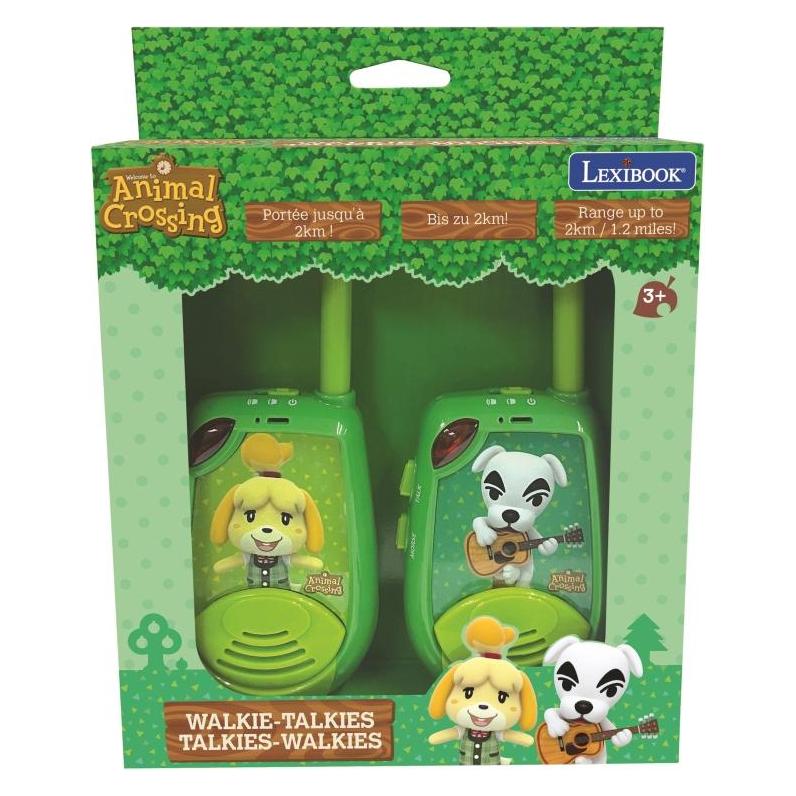 Lexibook Animal Crossing Walkie-Talkies Reichweite bis zu 2 km (Deutsch) (23163302)