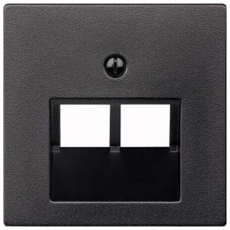 Merten Plaque centrale anthracite pour utilisation UAE 298014 (298014)