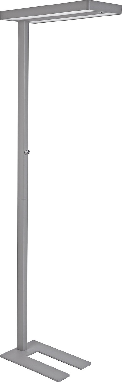 MAUL juvis 82586 LED-vloerlamp met sensor, dimbaar, zilver