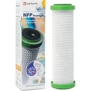 Carbonit Carbonit Wasserfilter-Ersatzfilter NFP Premium Filterpatrone, für  & Alvito, 1-stufig, bis zu 10.000 Liter