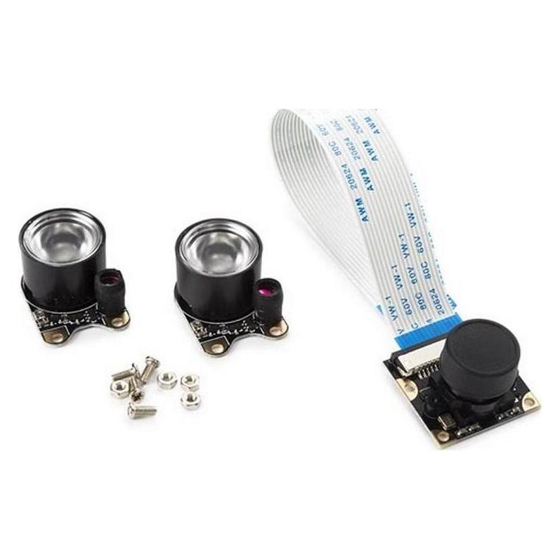 Whadda Kamera-Modul With 2 IR Lights Für Raspberry PI (WPI408)