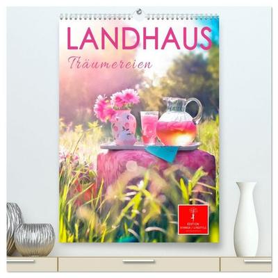 Landhaus Träumereien (hochwertiger Premium Wandkalender 2027 DIN A2 hoch), Kunstdruck in Hochglanz