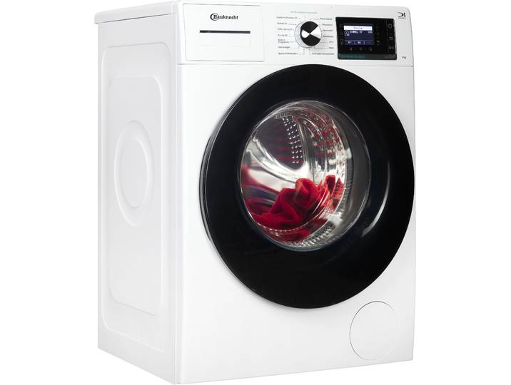 BAUKNECHT Waschmaschine B6R 88E SILENCE DE , Energieeffizienz: A, weiß, B:59,9cm H:85cm T:61cm, Waschmaschinen, Dampfprogramm, besonders leise, Vollwasserschutz, Waschmaschine