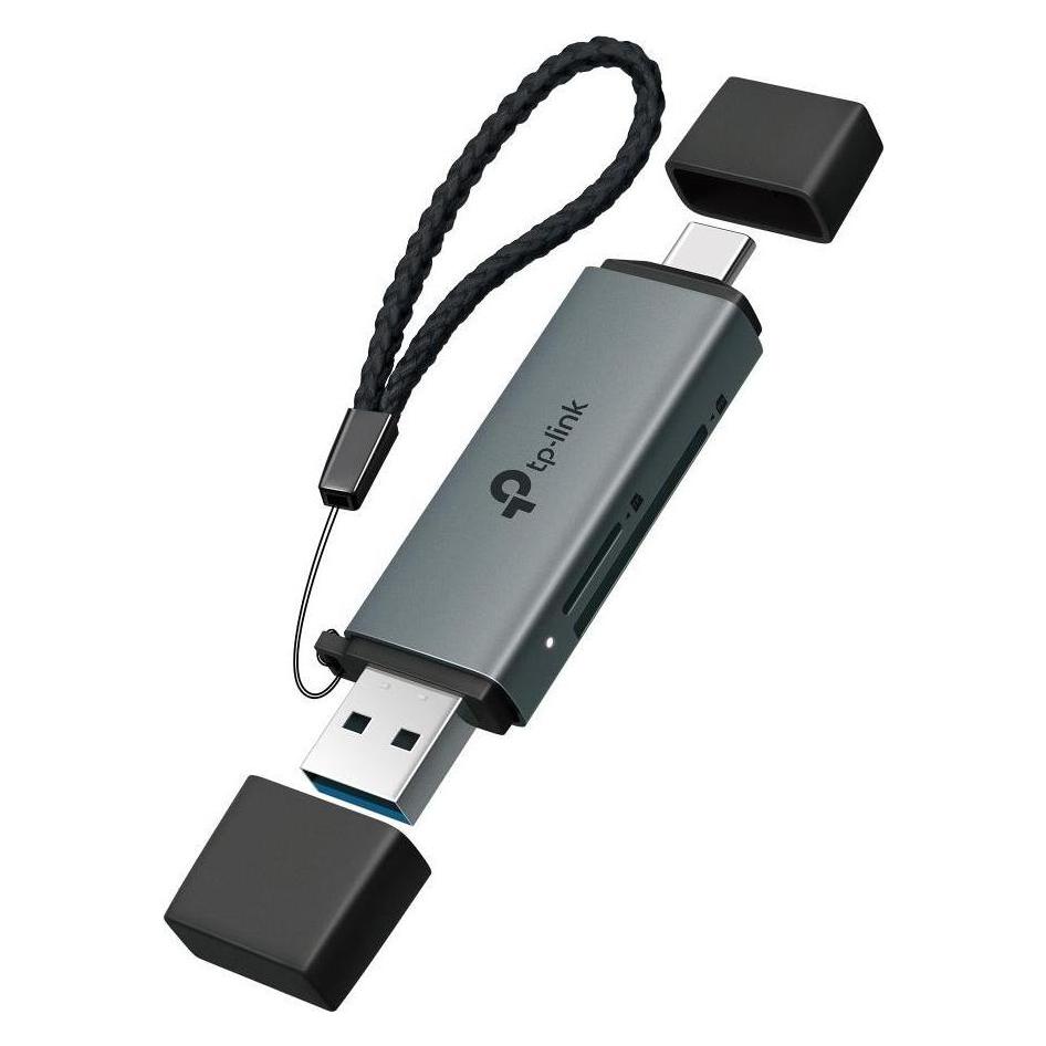 Lenovo TP-LINK UA430D USB 3.0 Typ-C Typ-A Adapter auf SD microSD 3.0 (USB 3.1, USB-C) (UA430D)