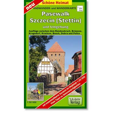 Radwander- und Wanderkarte Pasewalk, Szczecin (Stettin) und Umgebung, Sonstige von Verlag Barthel, Barthel, A, 978-3-89591-219-1
