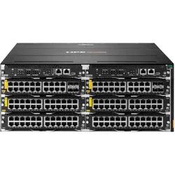 HPE Aruba Networking CX 5420 8p Smart Rate 1G/2.5G/5G/10G Class8 PoE Module (8 Ports), Netzwerk Switch, Schwarz