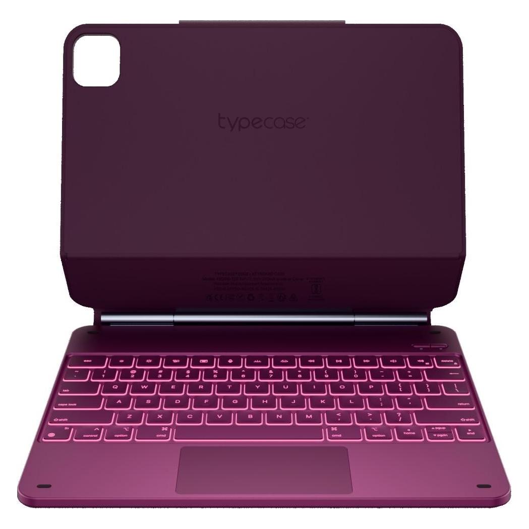 Typecase Case Edge z klawiaturą for iPad Air 13" 2024/2025 raspberry (Apple iPad 2025 (11. Gen), Apple iPad Air 13 2024) (Typ000035)