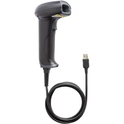 Benning 009369 Strich-Code Scanner, Pa (1D-Barcodes), Barcode Scanner, Schwarz