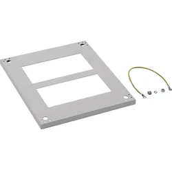 Hager FZ891D Verschlussplatte geöffnet für Schrank univers, IP54, SKI, 350 x 400mm