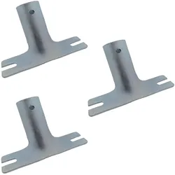 3 Stück Stielhalter für Besenstiele 28mm – Stabile Metall Befestigung Besen Wandhalterung – Universal Gerätehalter